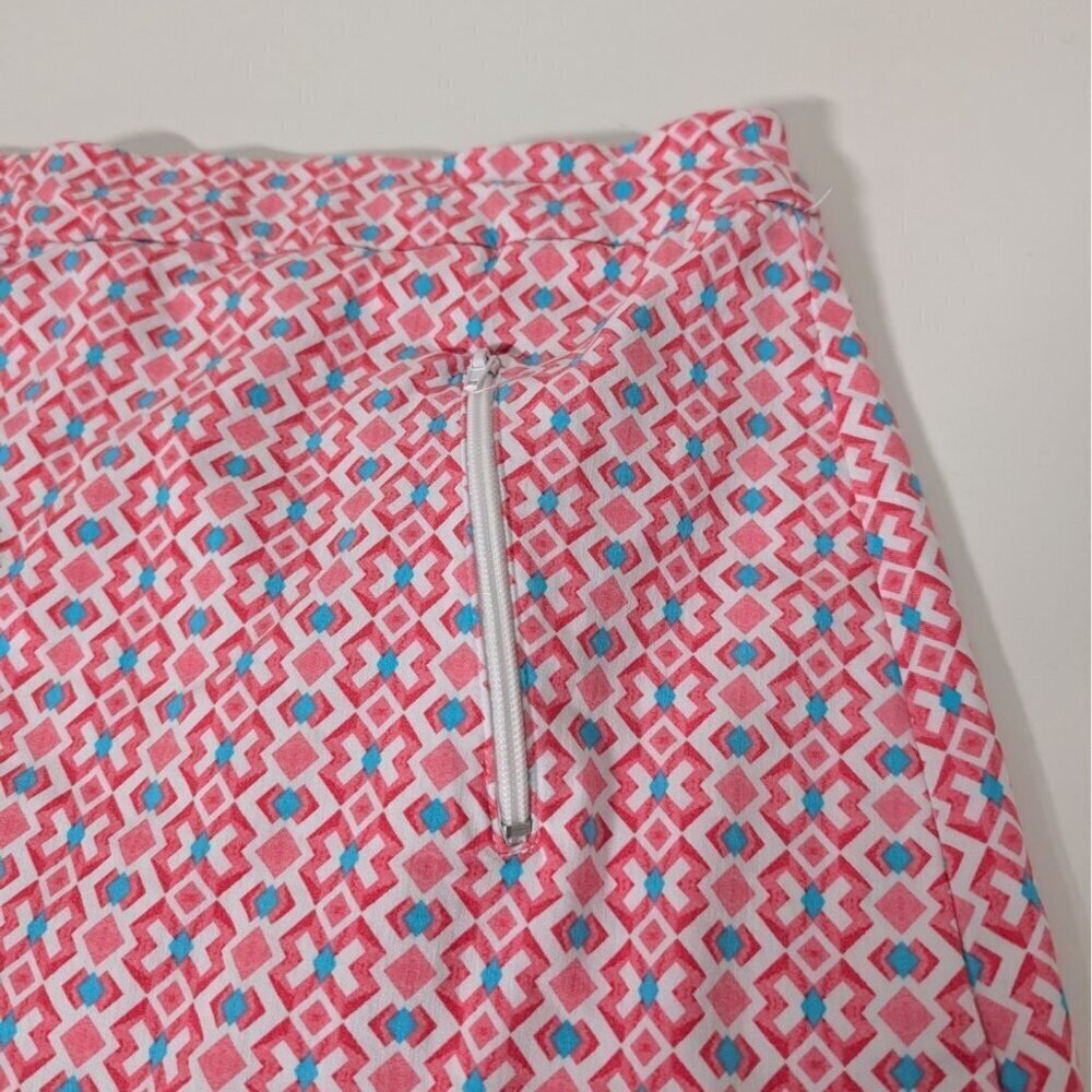 Ruby Rd Geometric Patterned Skort Womens Size 22W… - image 2